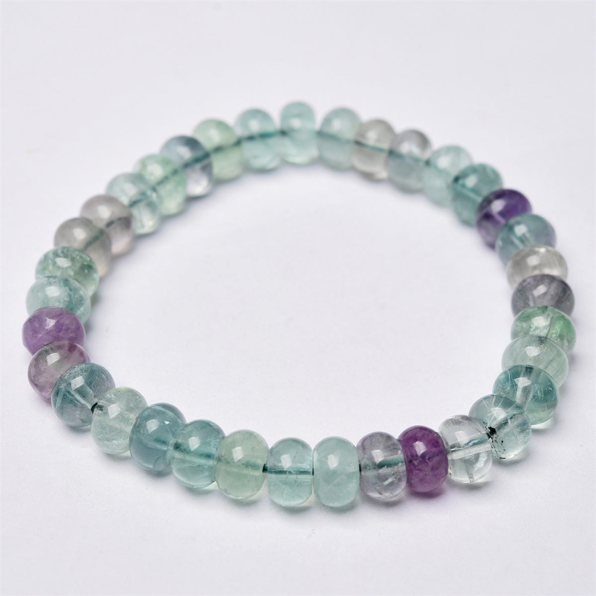 Wholesale  6mm natural stone abacus beads bracelet